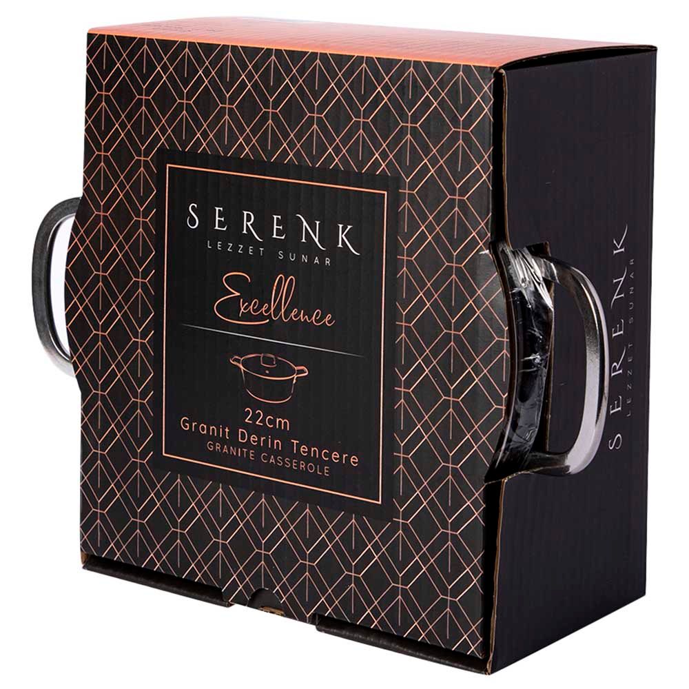 Serenk - Excellence Granite Stock Pot - 22cm