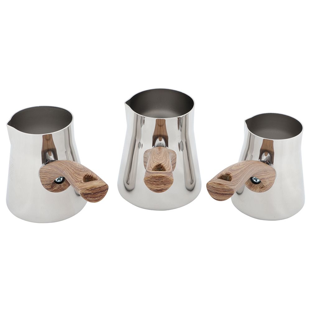 Serenk - Stainless Steel Coffee Pot 4pcs-Set With Stand