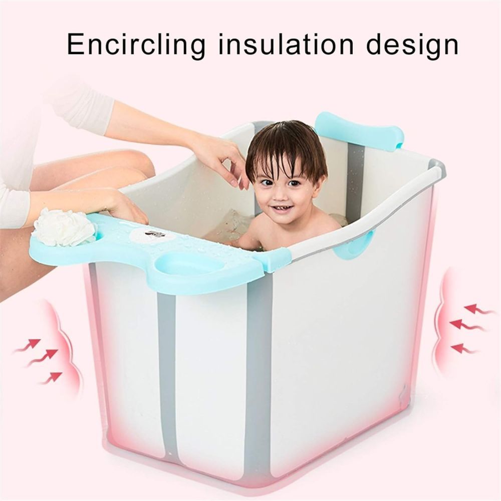 Little Angel - Baby Folding Bathtub - Blue