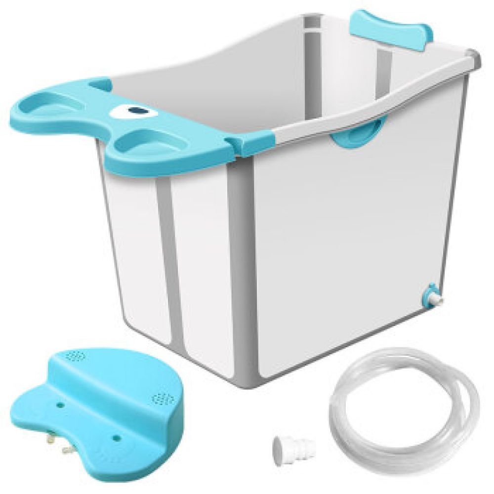 Little Angel - Baby Folding Bathtub - Blue