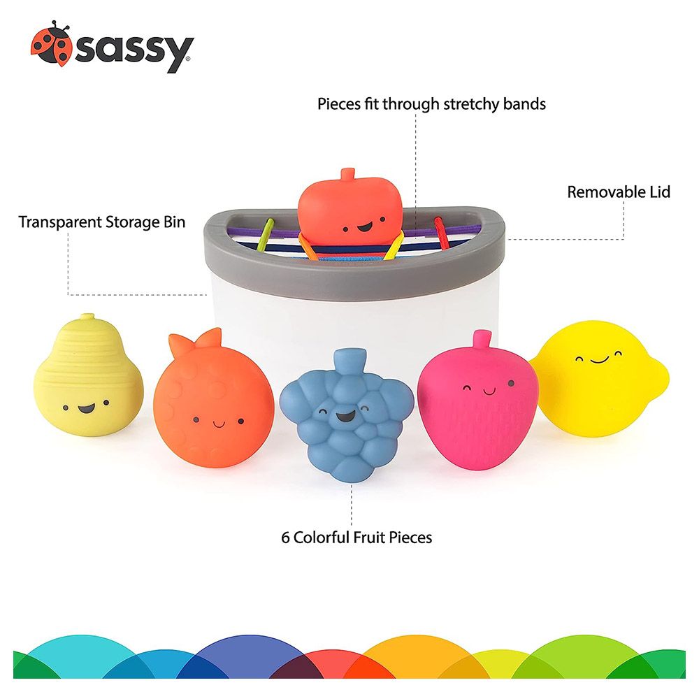 Sassy - Fruit Fill N' Spill Early Development Toy