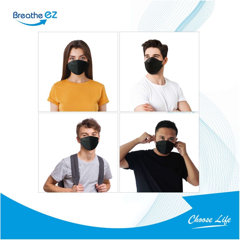 Blu Breathe EZ - KF94 3D Protective Face Mask Pack Of 10