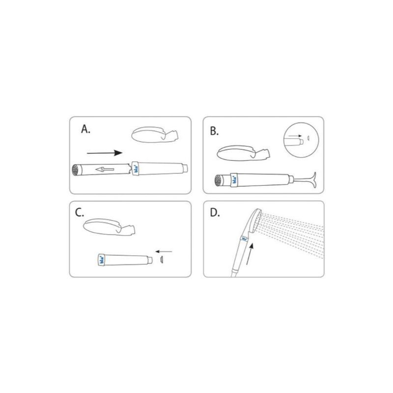 Blu - NMC Refill Cartridges For Ionic Shower Filter Handheld - 3pcs