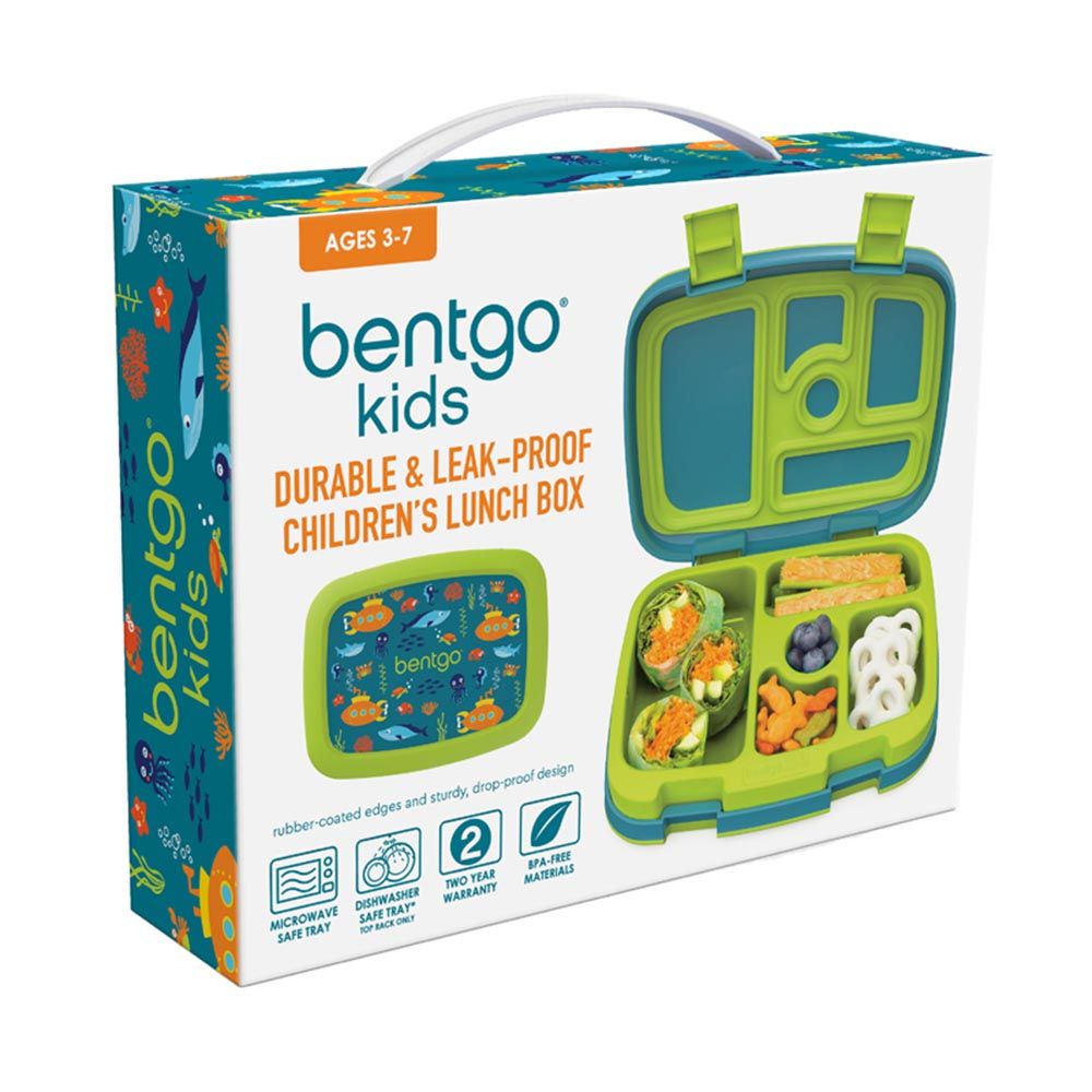 Bentgo - 5 Compartments Kids Prints Lunchbox - Submarines