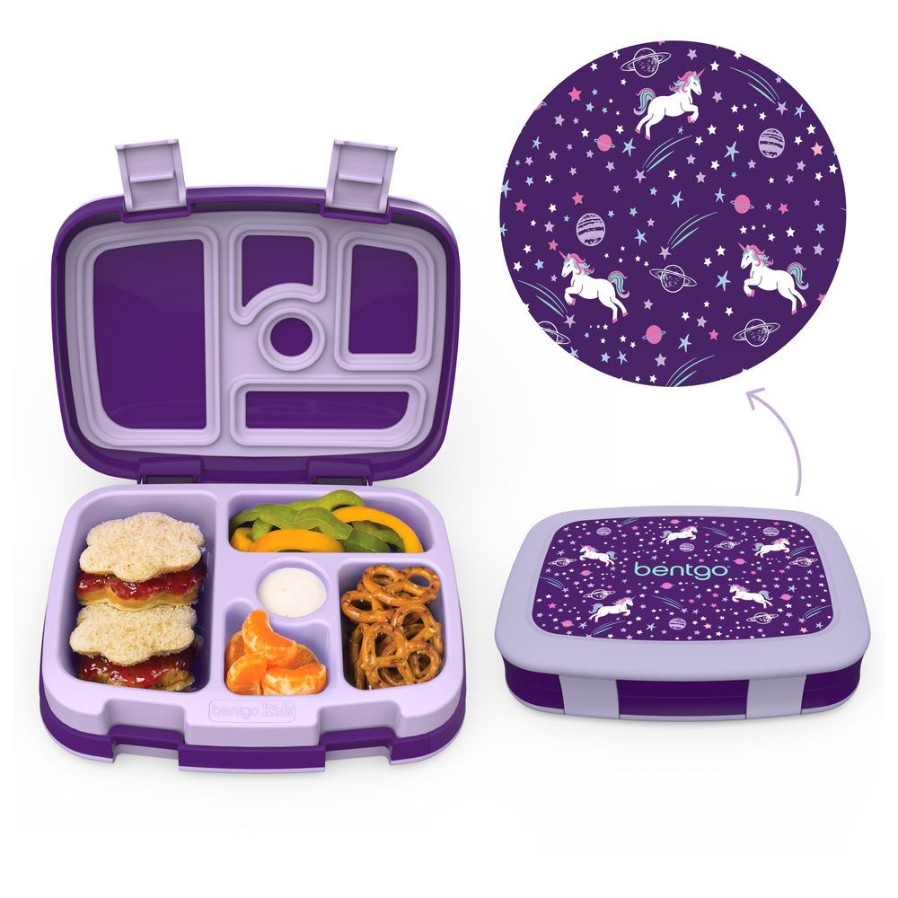 Bentgo - Kids Prints Lunchbox & Lunchbag - Unicorn