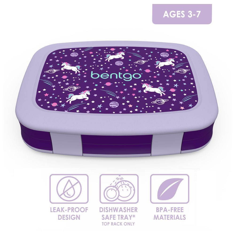 Bentgo - Kids Prints Lunchbox & Lunchbag - Unicorn