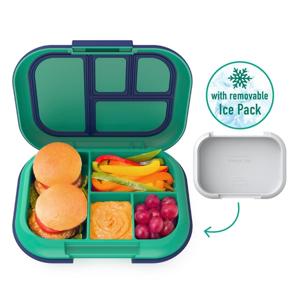 Bentgo - 4 Compartments Kids Chill Lunch Box - Green