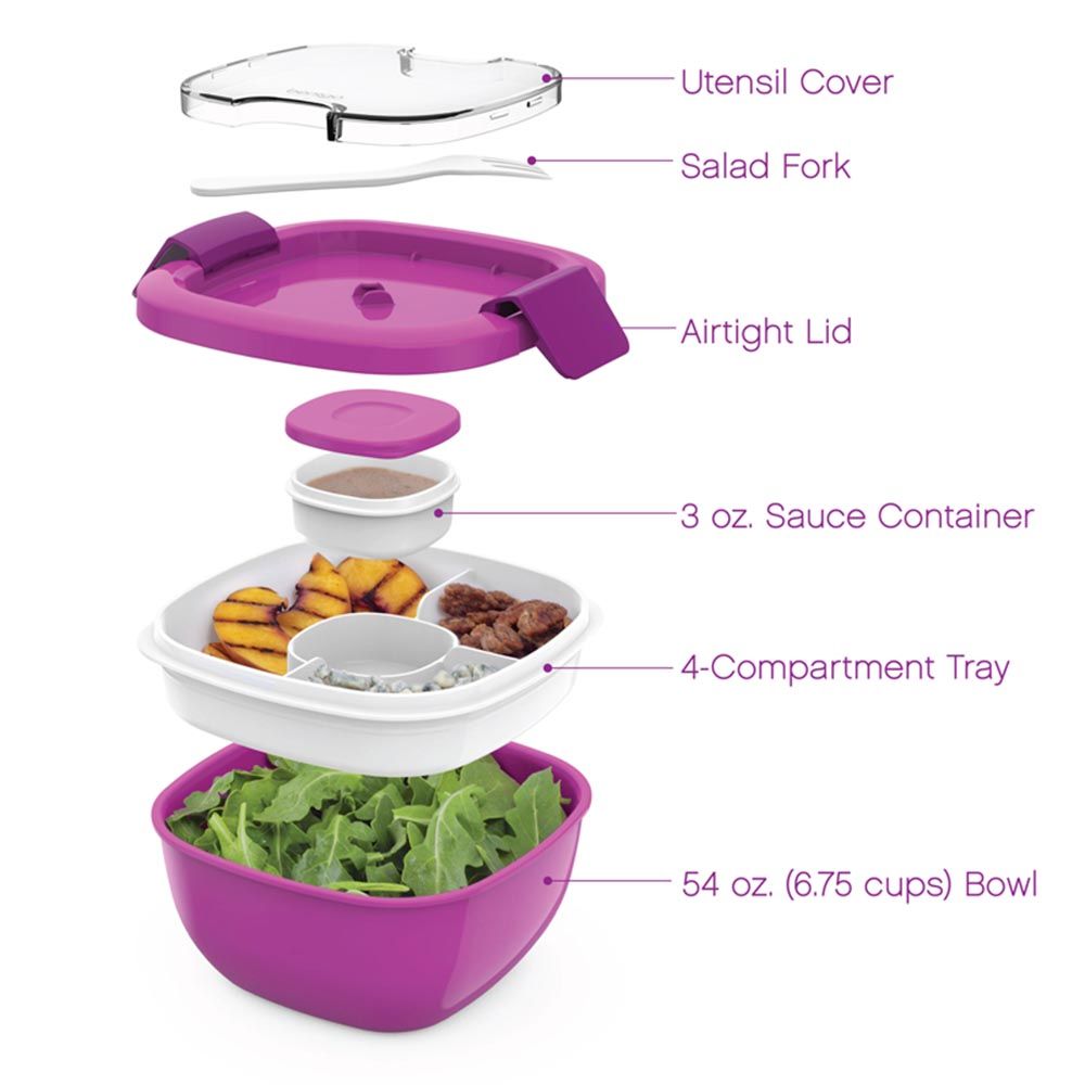 Bentgo - Salad Container - Purple