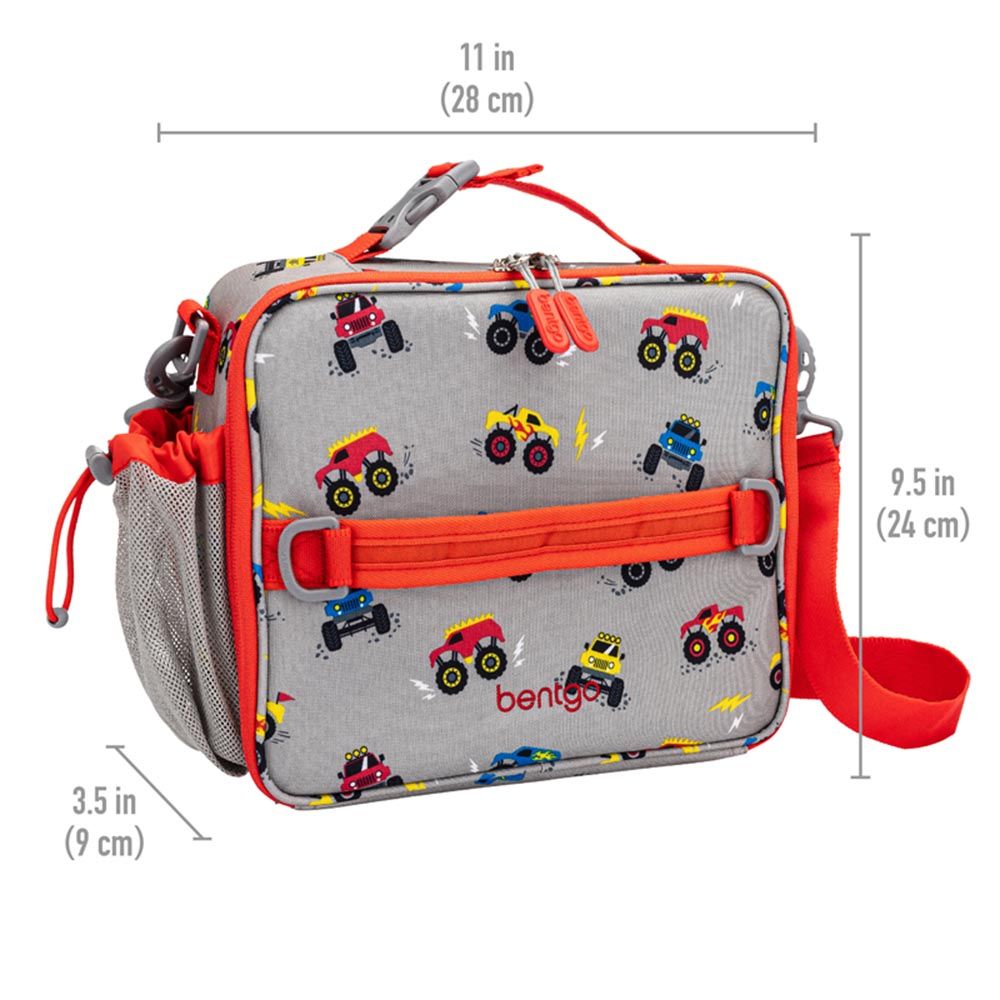 Bentgo - Kids Prints Lunchbox & Lunchbag - Trucks