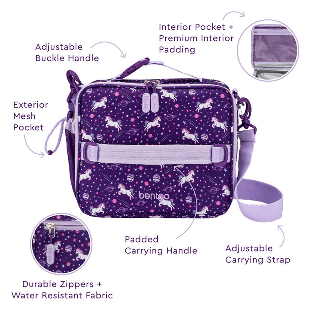 Bentgo - Kids Prints Insulated Lunch Bag - Unicorn