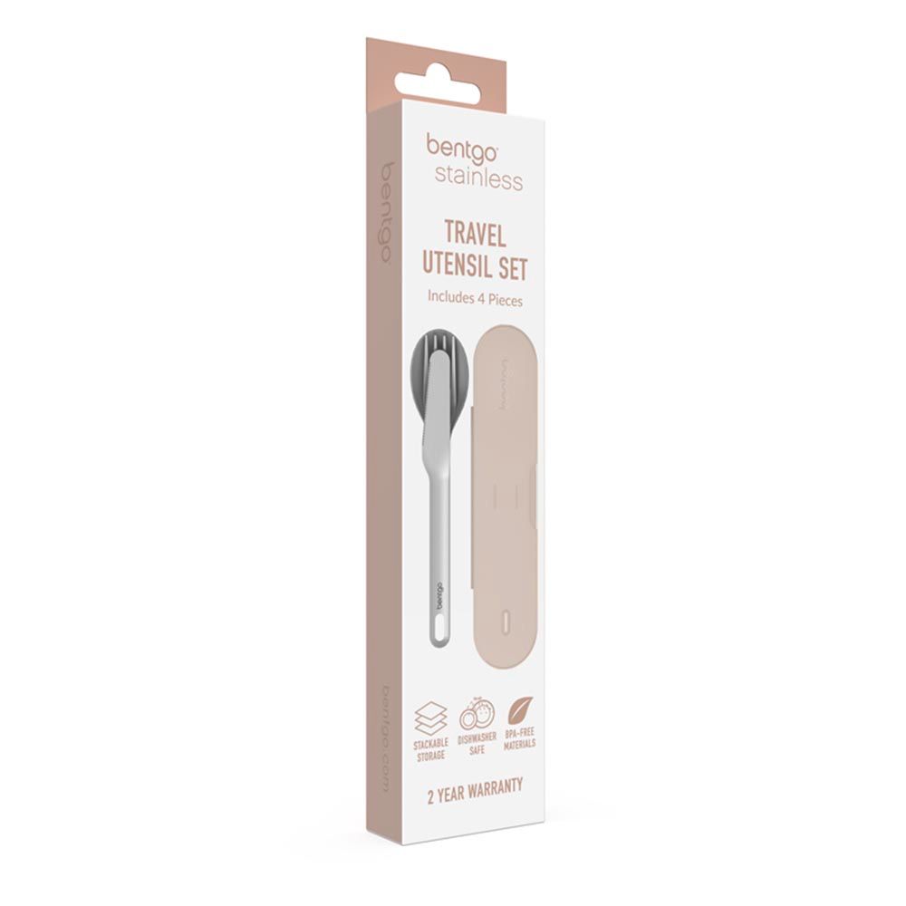 Bentgo - Stainless Steel Utensil Set - Sand