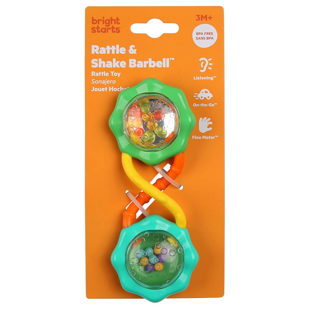 Bright Starts - Rattle & Shake Barbell Toy