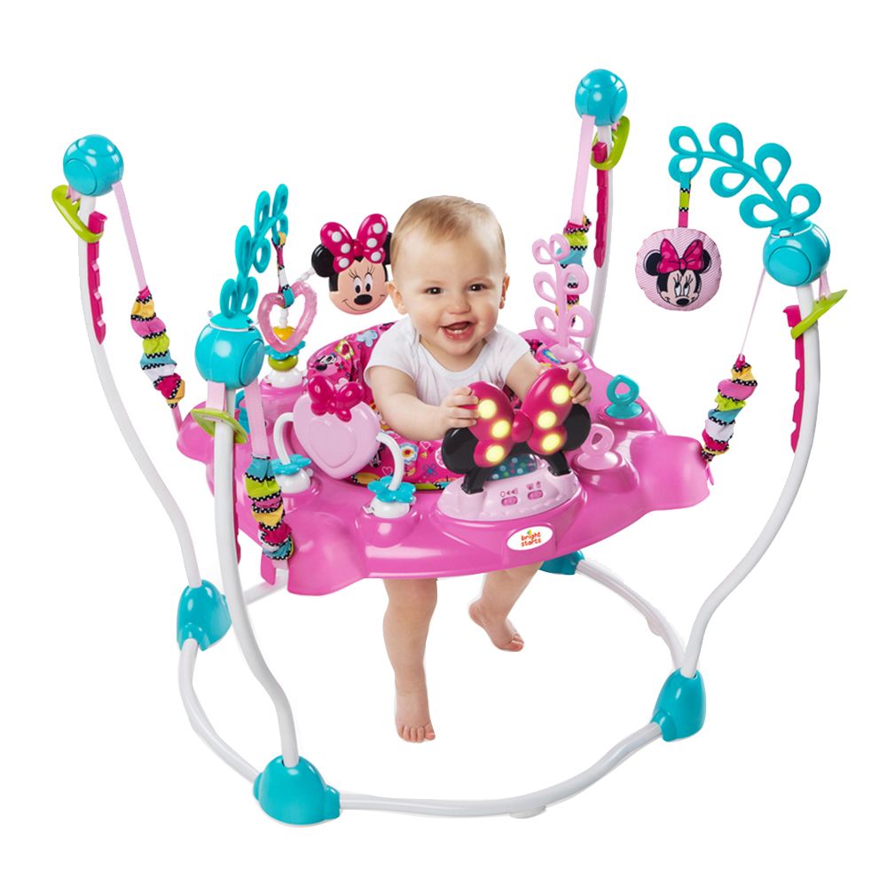 Bright Starts - Minnie Mouse Peekaboo Activity Jumper