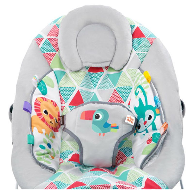 Bright Starts - Toucan Tango Bouncer - Grey