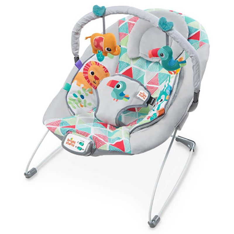 Bright Starts - Toucan Tango Bouncer - Grey