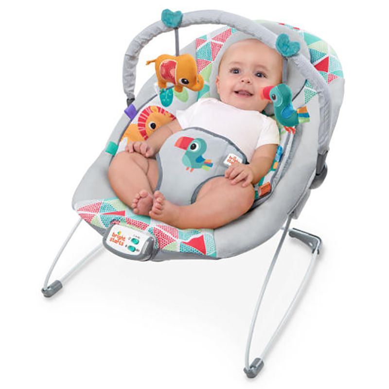 Bright Starts - Toucan Tango Bouncer - Grey