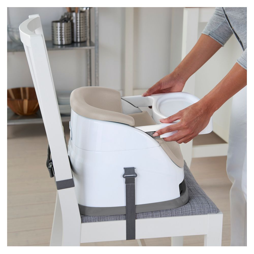 Ingenuity - Baby Base 2 in 1 Booster Seat - Cashmere