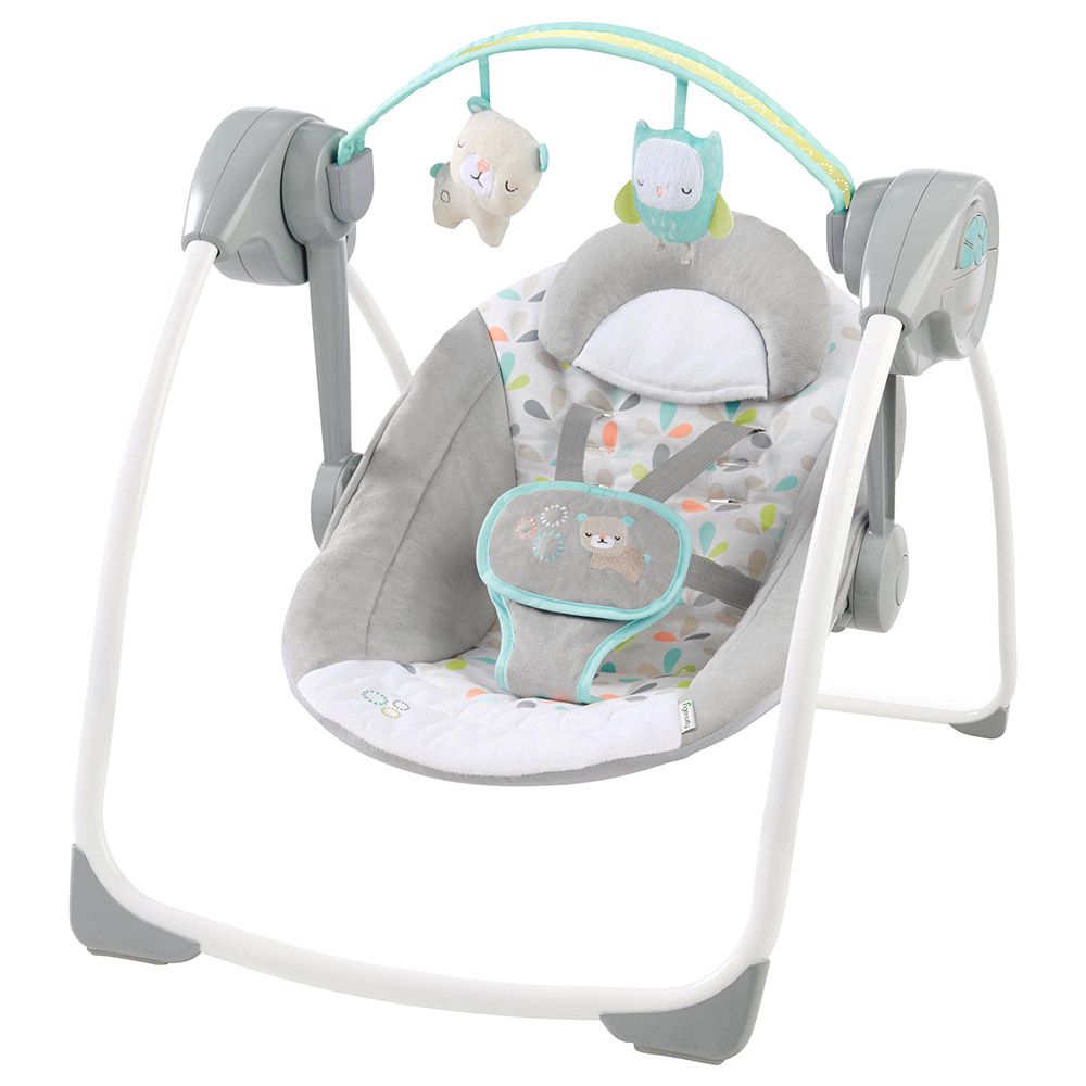 Ingenuity - Comfort 2 Go Swing - Fanciful Forest - Grey