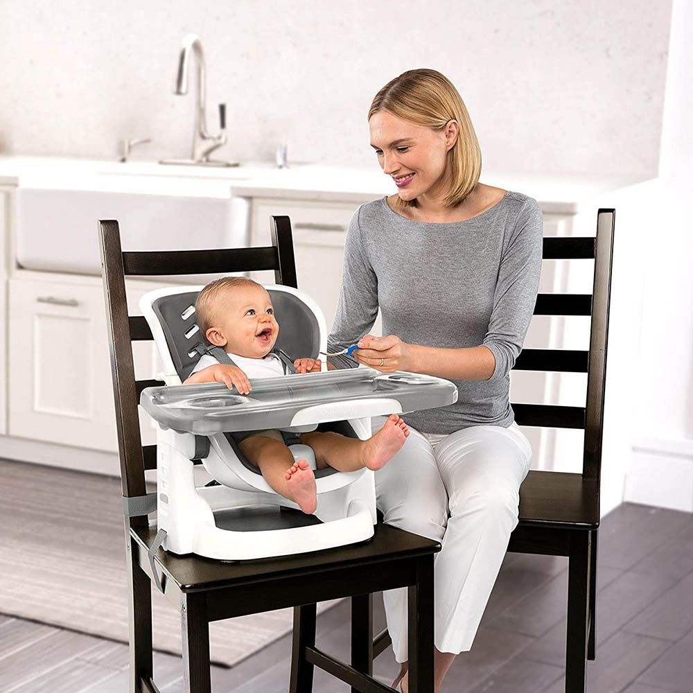 Ingenuity - Smartclean Chairmate Booster High Chair - Grey