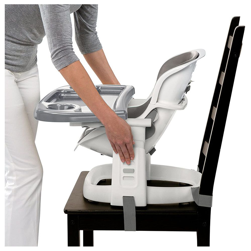 Ingenuity - Smartclean Chairmate Booster High Chair - Grey