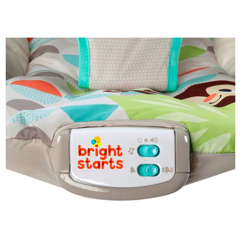 Bright Starts - Happy Safari Bouncer - Grey