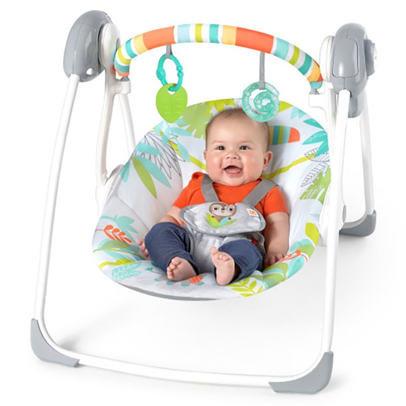 Bright Starts - Rainforest Vibes Portable Swing