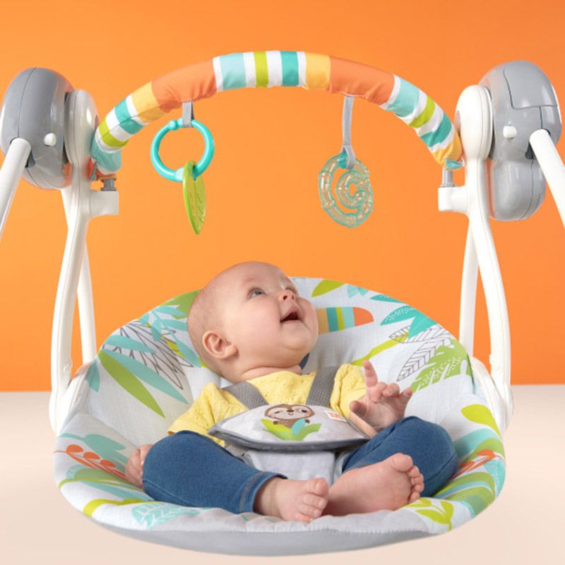 Bright Starts - Rainforest Vibes Portable Swing