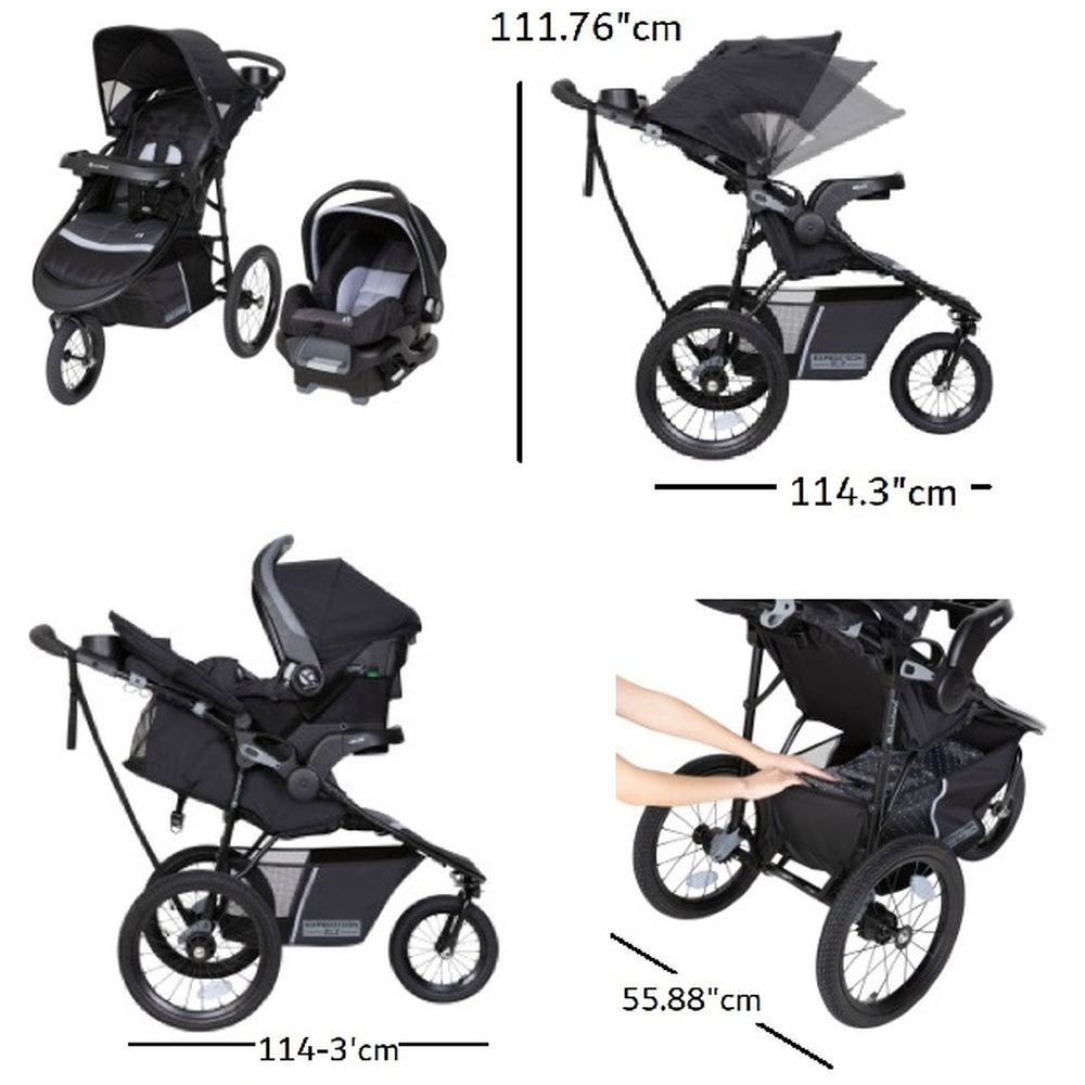 Babytrend - Expedition DLX Jogger Travel System