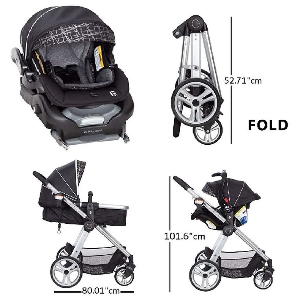 Babytrend - GoLite Snap Tech Sprout Travel System - Phoenix