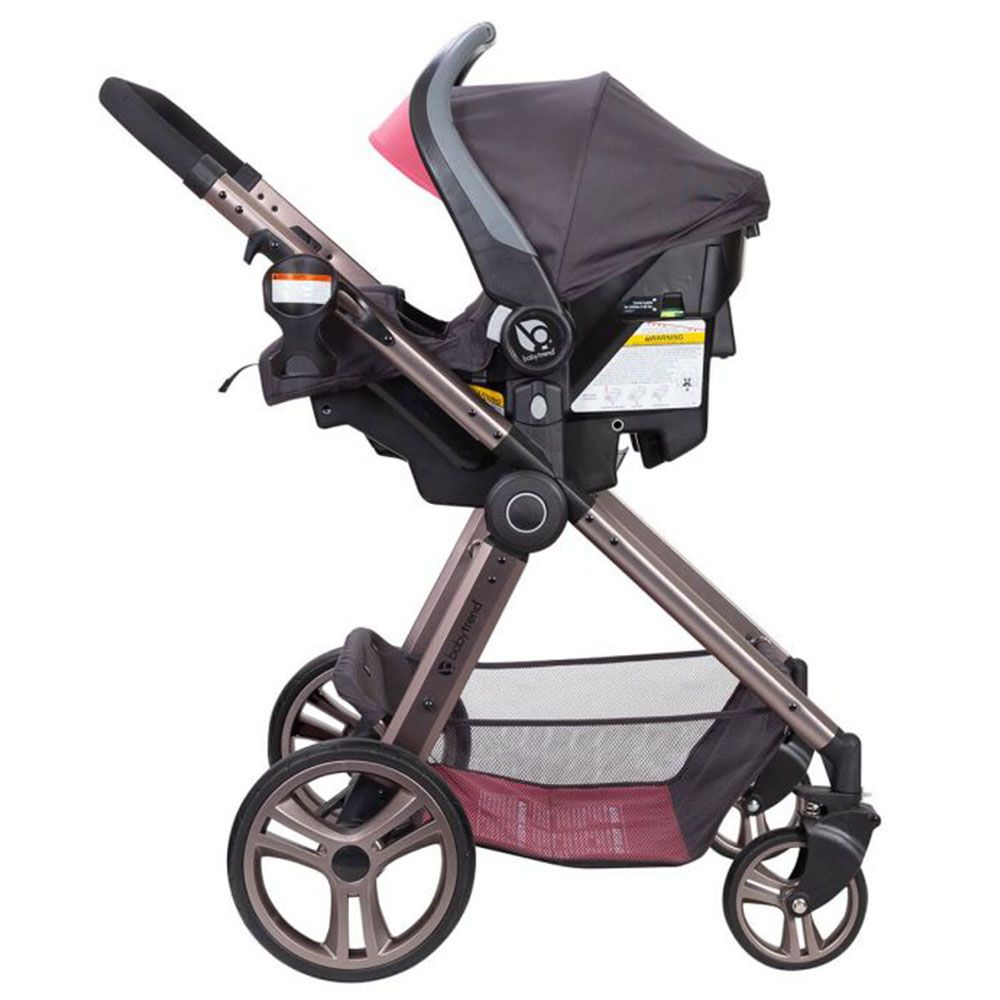 Babytrend - GoLite Snap Gear Sprout Travel System - Rose