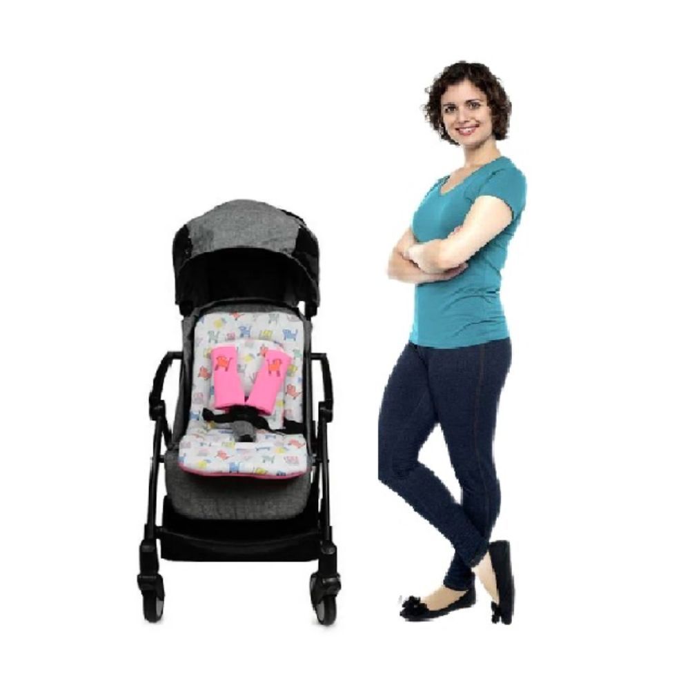 Ubeybi - Stroller Cushion Set - Pink