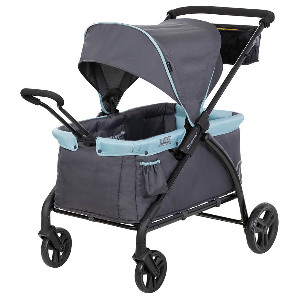 Babytrend - 2-In-1 Tour Lte Stroller Wagon - Desert Blue