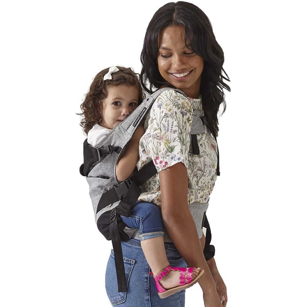 Kolcraft - Contours Journey 5-in-1 Baby Carrier Graphite