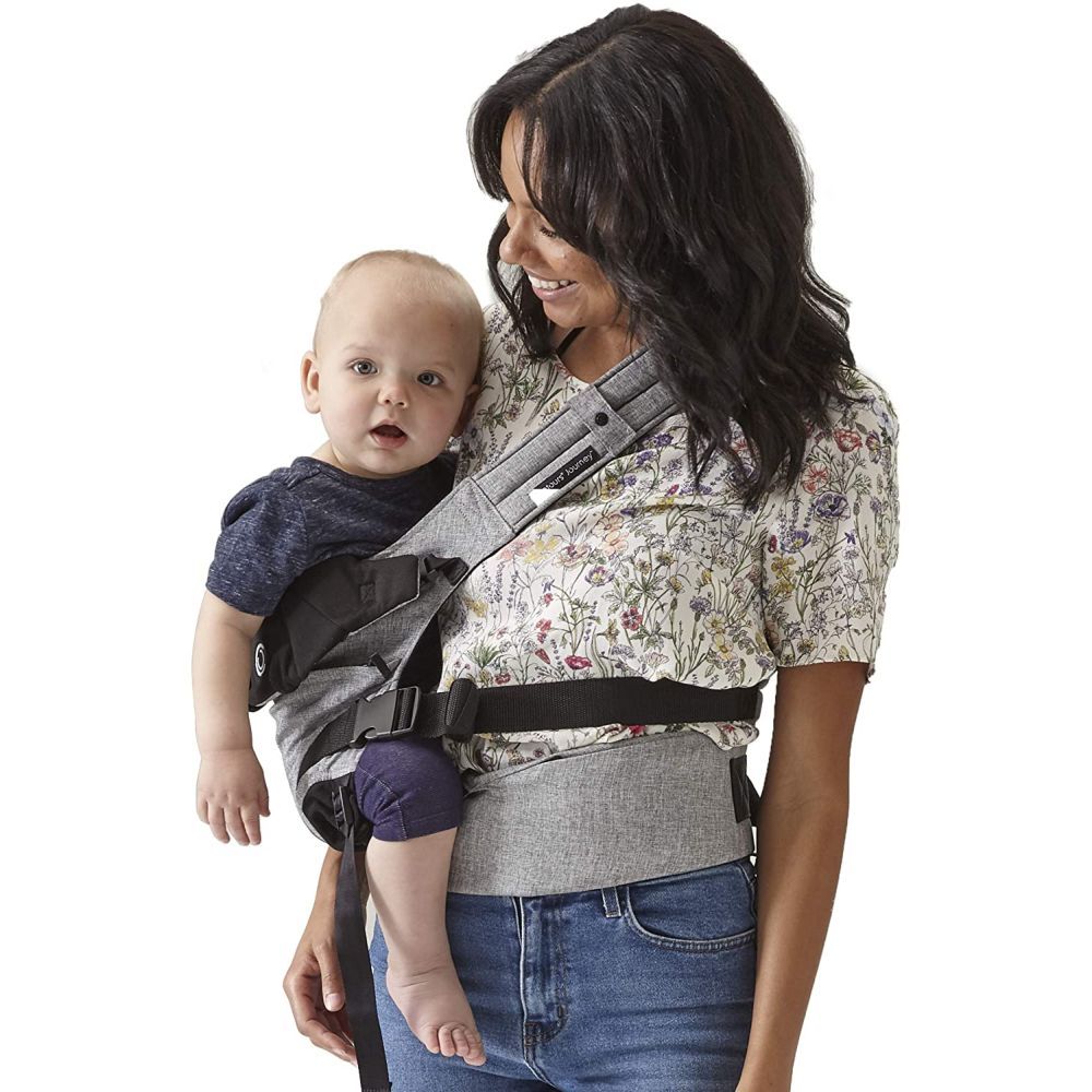 Kolcraft - Contours Journey 5-in-1 Baby Carrier Graphite