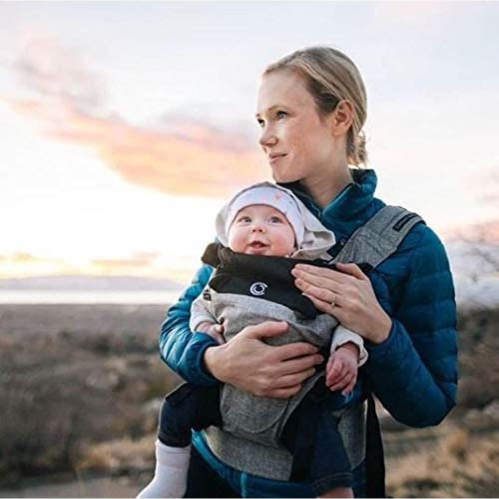 Kolcraft - Contours Journey 5-in-1 Baby Carrier Graphite