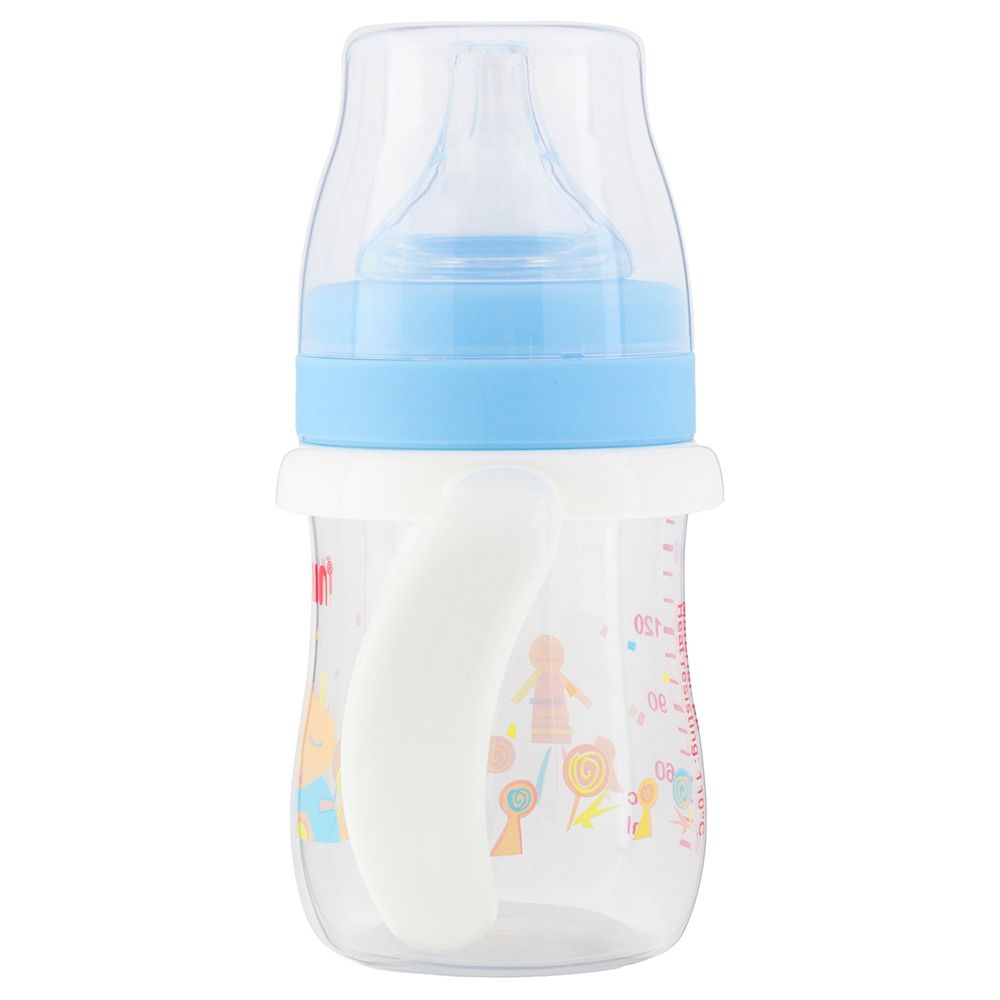 Farlin - Pp Feeding Bottle 150cc w/ Handle - Blue