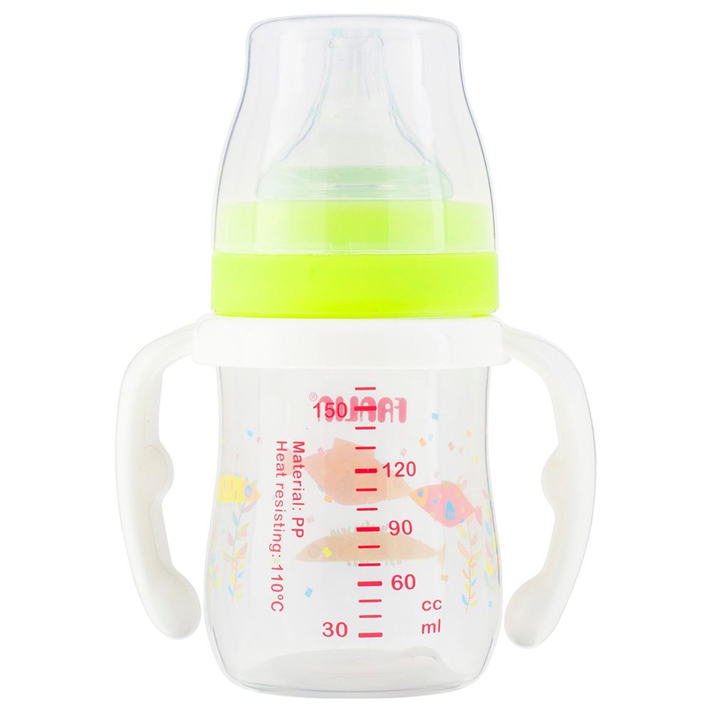 Farlin - Pp Feeding Bottle 150cc w/ Handle - Green