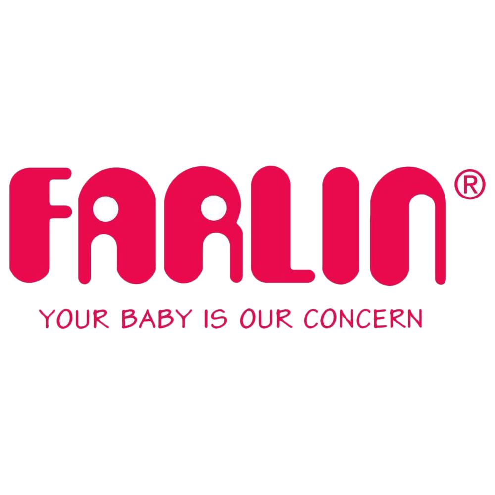 Farlin - PP Wide Neck Feeder w/ Handle - 270ml - Light Pink