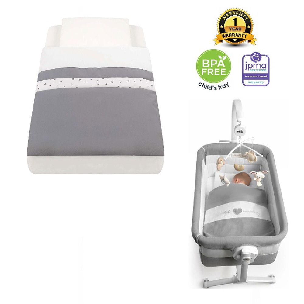 Cam - Bedding Kit For Cullami Cot - Ash Grey