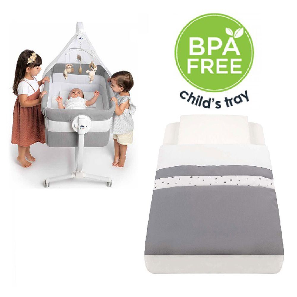 Cam - Bedding Kit For Cullami Cot - Ash Grey