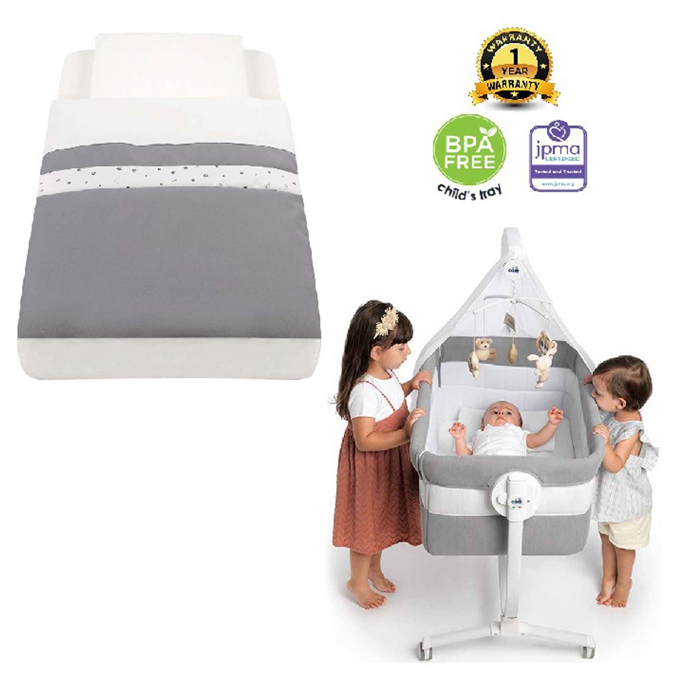 Cam - Bedding Kit For Cullami Cot - Ash Grey