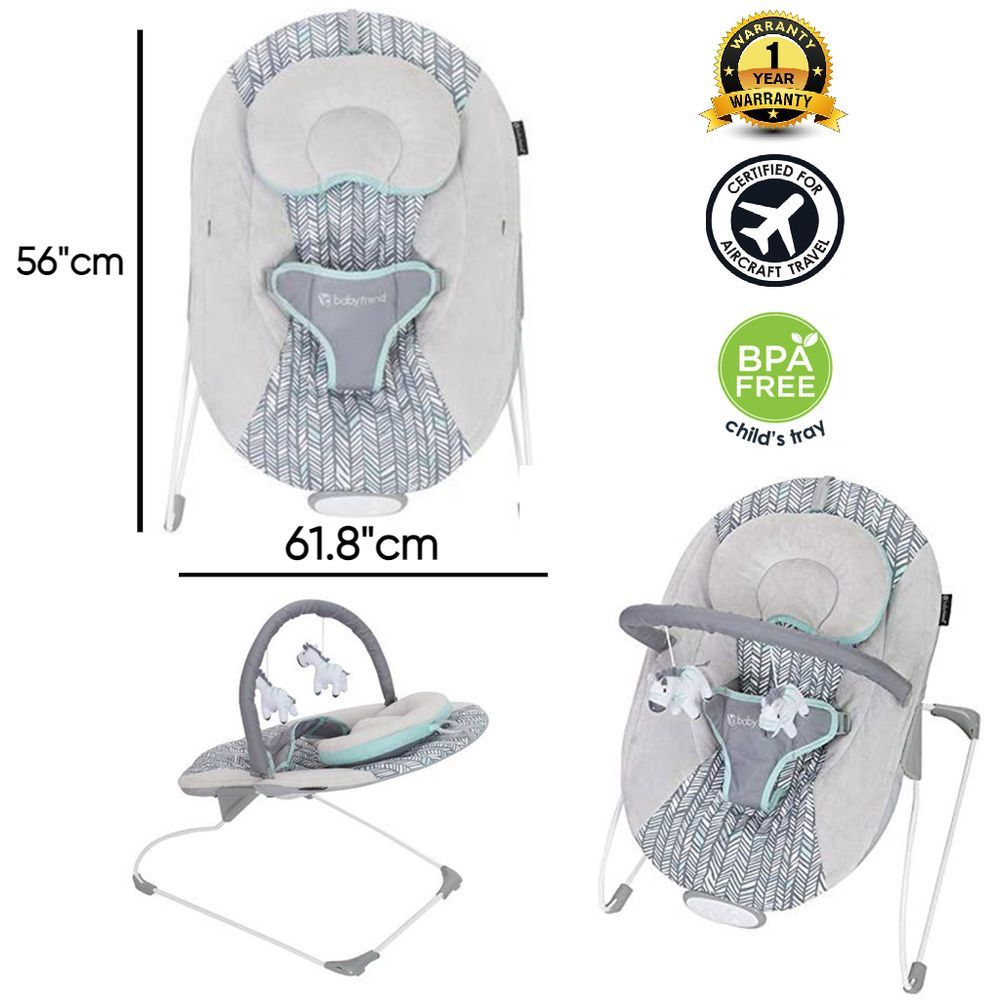 Babytrend - Trend EZ Bouncer - Ziggy