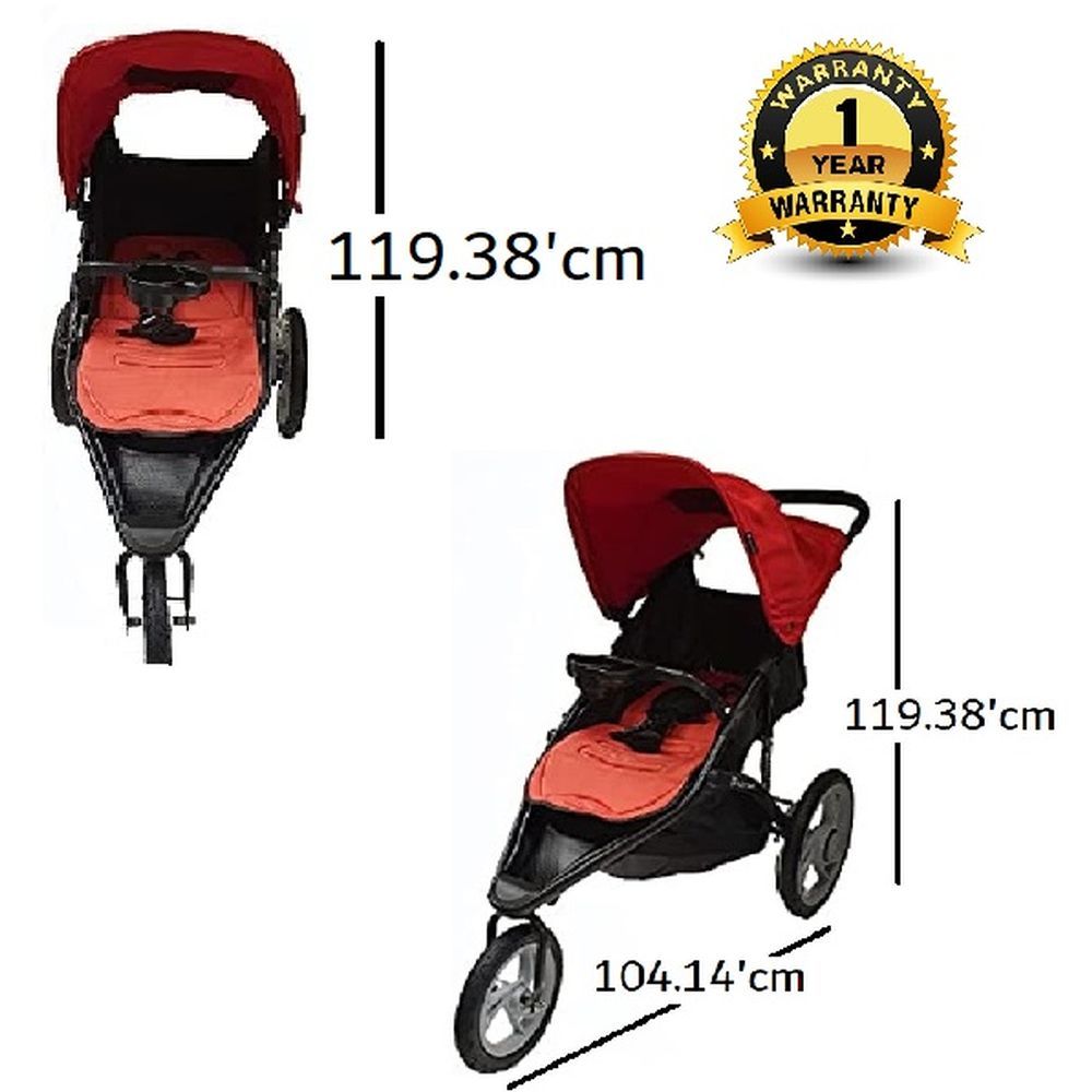 Babytrend - American Stroller - Red