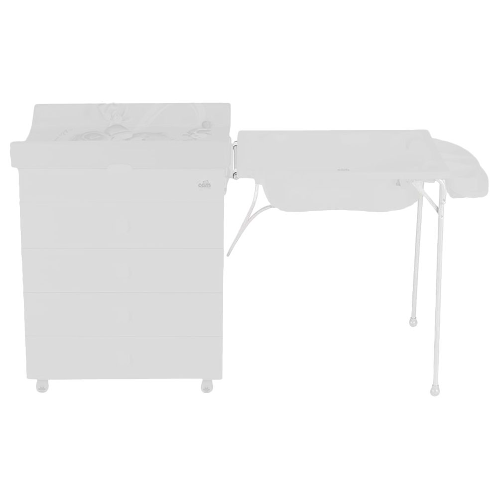 Cam- Infant & Toddlers Folding Baby Bath Stand - White