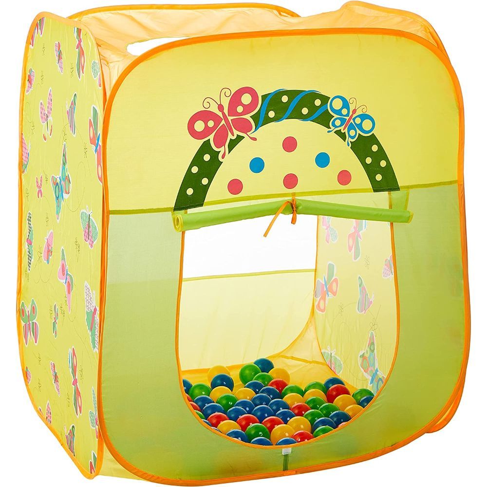 Ching Ching - Butterfly Square Ball House With 100pcs Balls