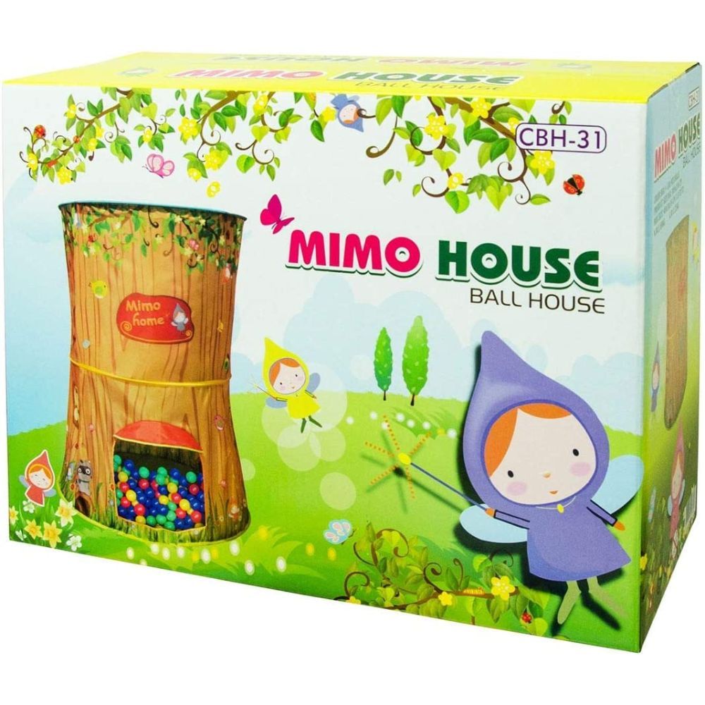 Ching Ching - Mimo House With 100pcs Balls - Brown