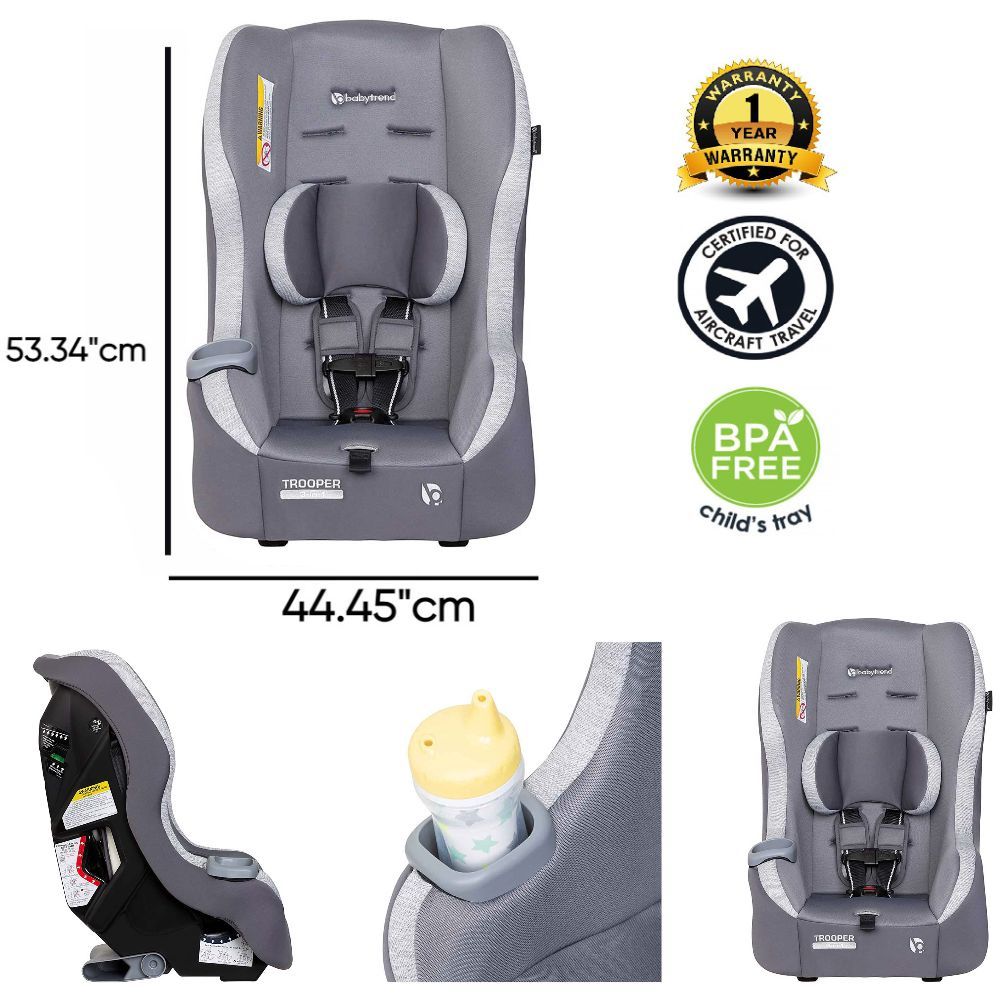 Babytrend - Trooper 3-in-1 Convertible Car Seat - Vespa