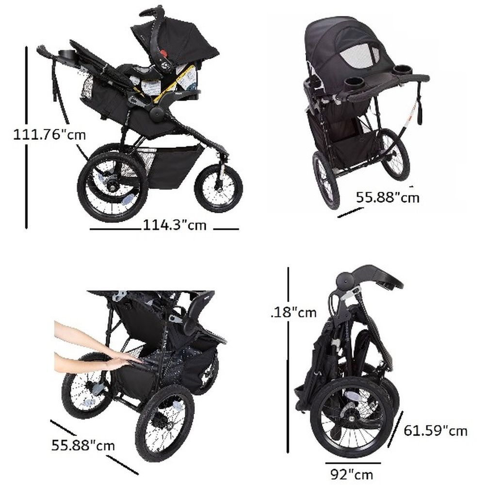 BabyTrend - Cityscape Plus Jogger Travel System