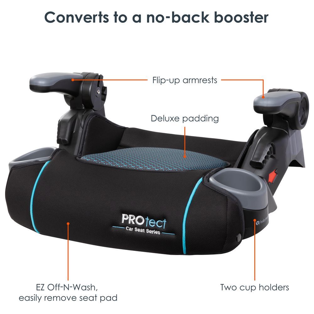 Babytrend - Protect 2-In-1 Folding Booster Seat - Aqua Teach