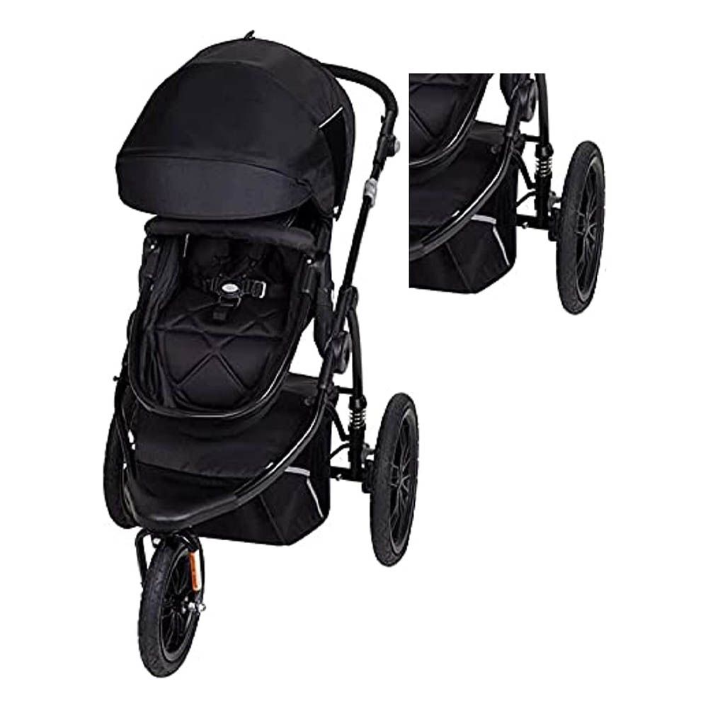 Babytrend - Bolt Performance Snap Tech Stroller - Asphalt